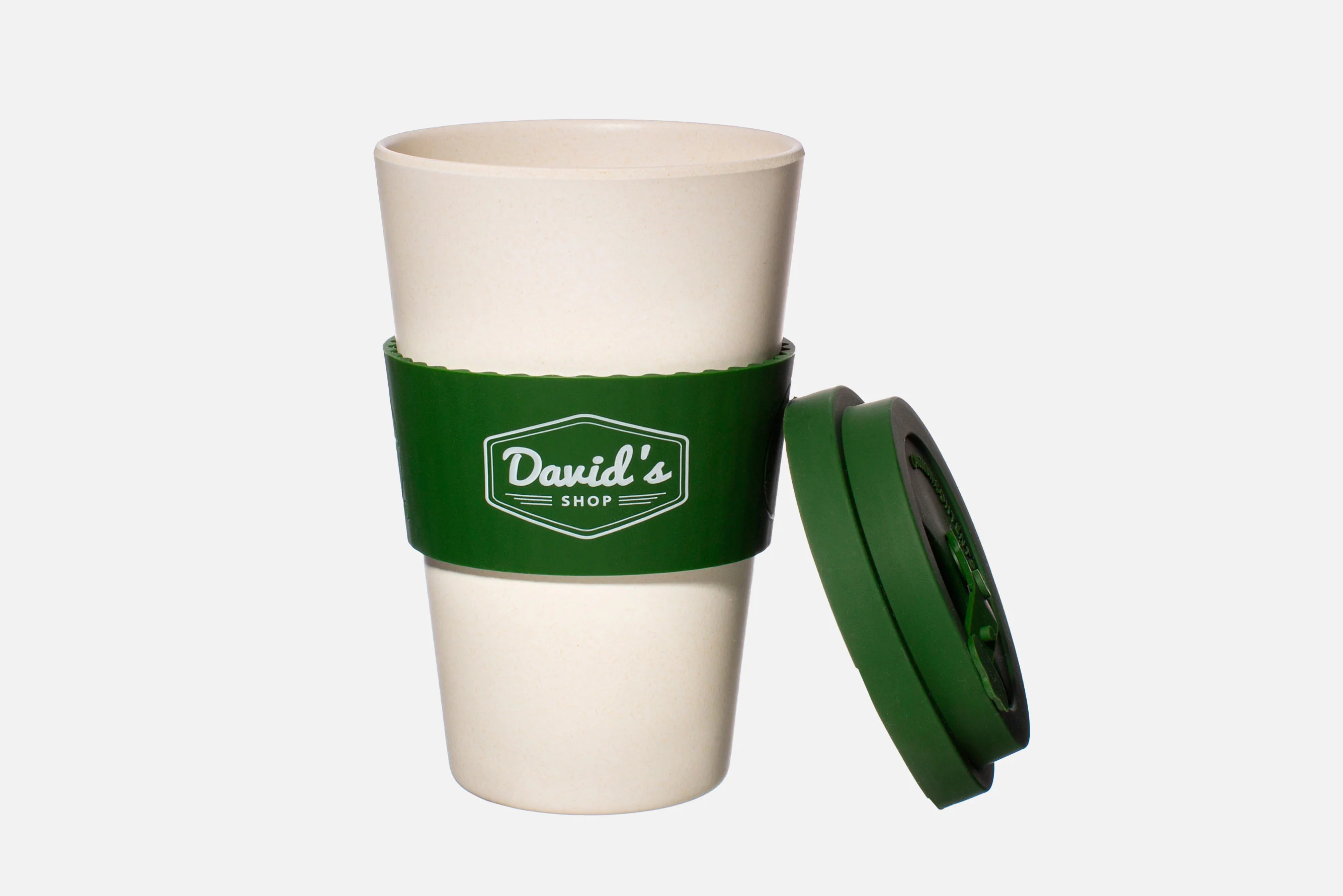 David's Shop Reusable Cup - Green - Image 5