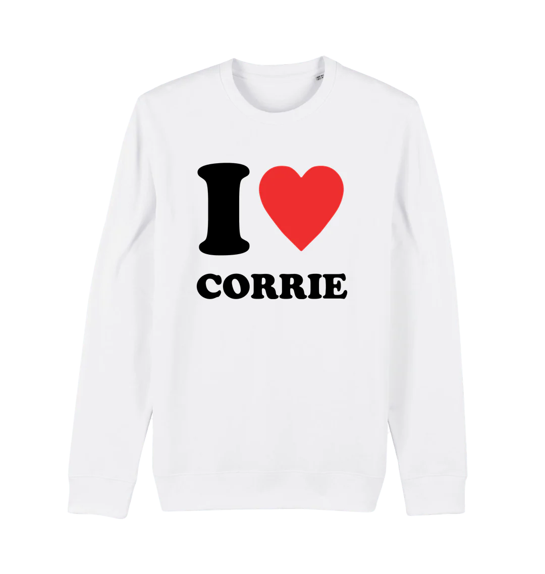 I Love Corrie - Sweatshirt - Image 3